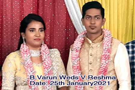 V.Reshma Weds B.Varun  Success Story